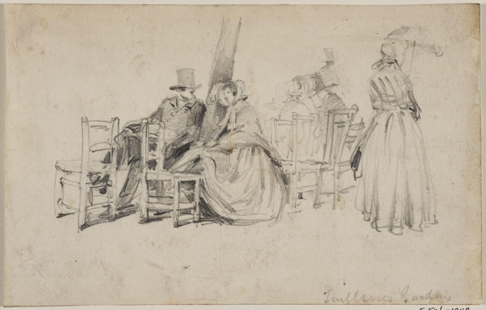 Drawing, Myles Birket Foster, 1825-1899