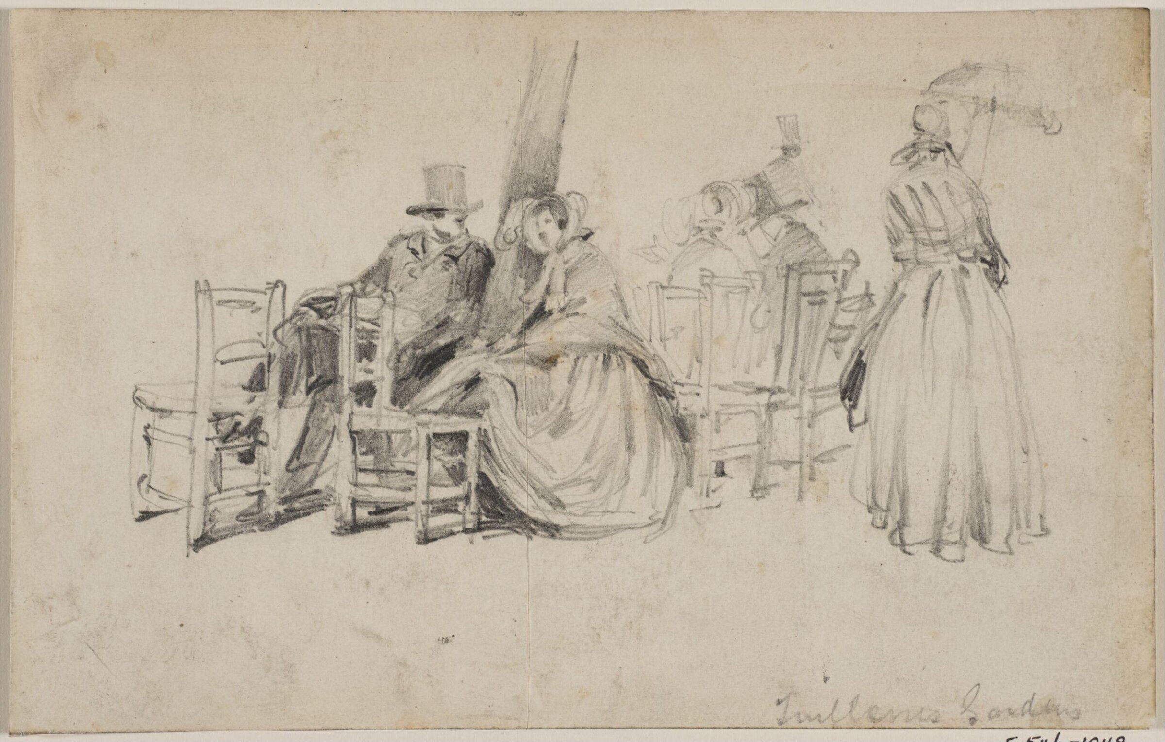 Drawing, Myles Birket Foster, 1825-1899