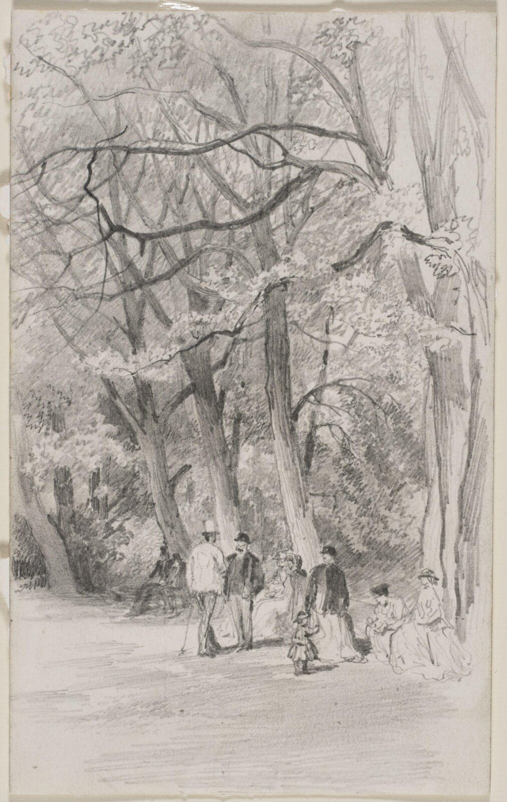 Drawing, Myles Birket Foster, 1825-1899