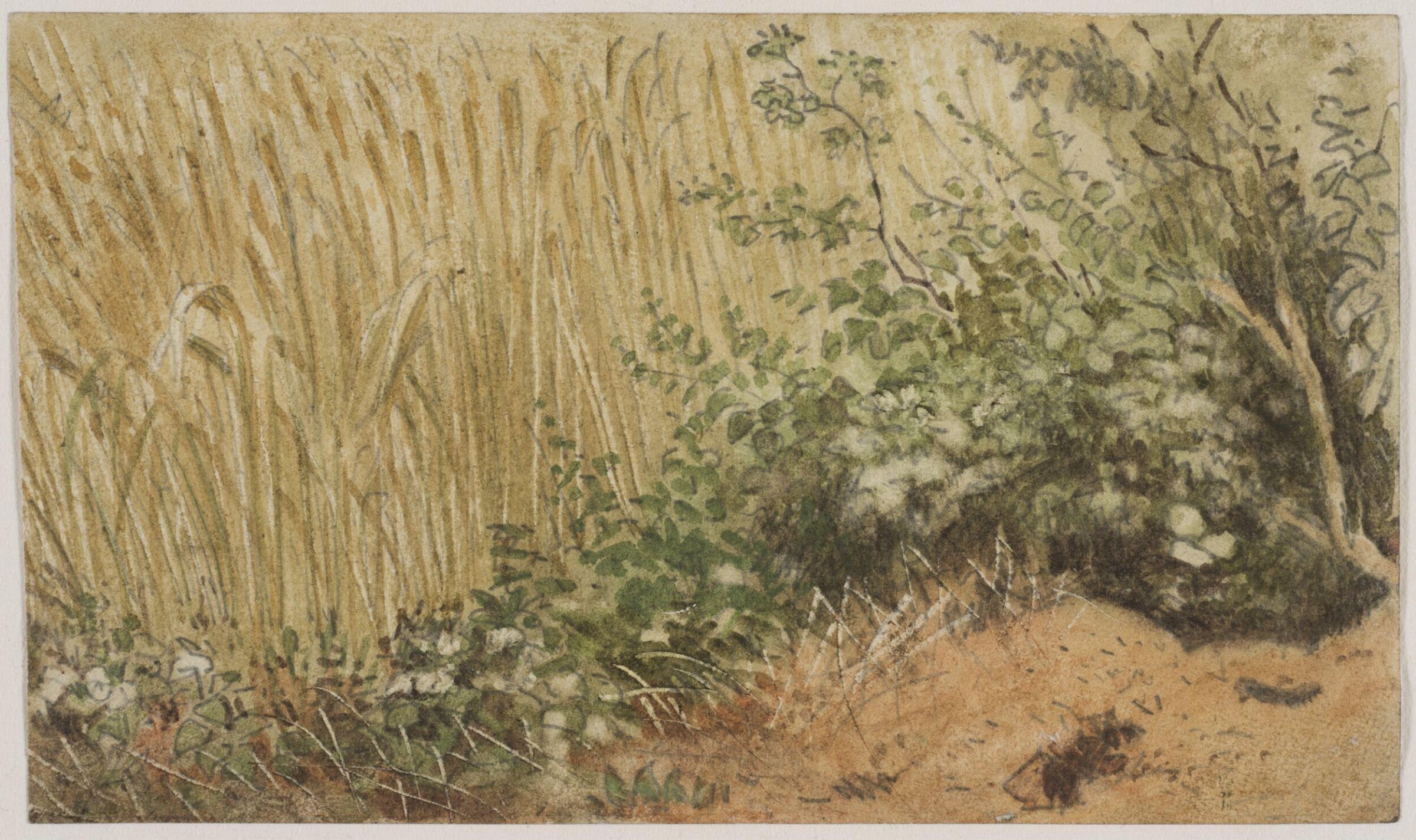 Drawing, Myles Birket Foster, c 1861