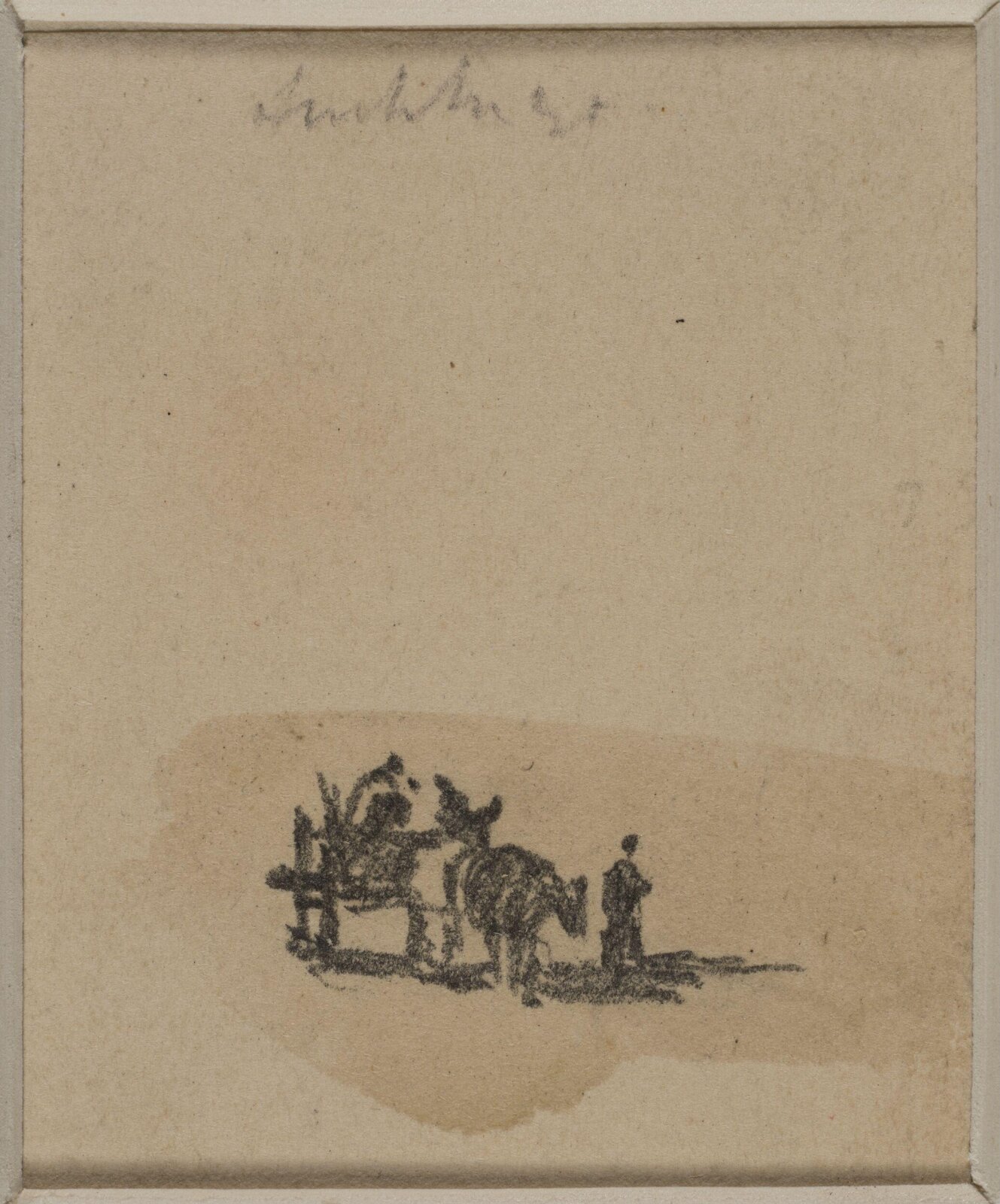 Drawing, Augustus Wall Callcott, 1800-1840
