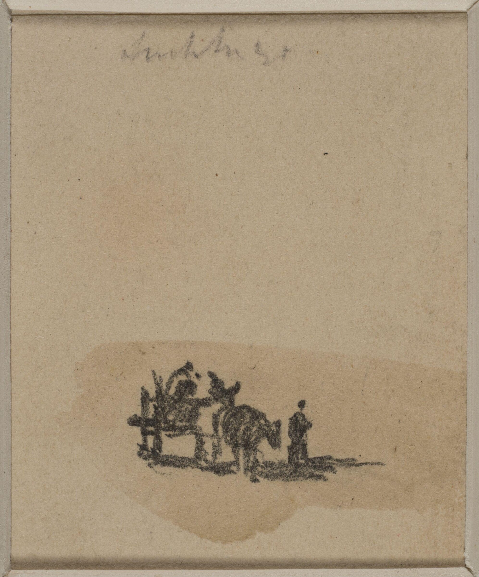 Drawing, Augustus Wall Callcott, 1800-1840