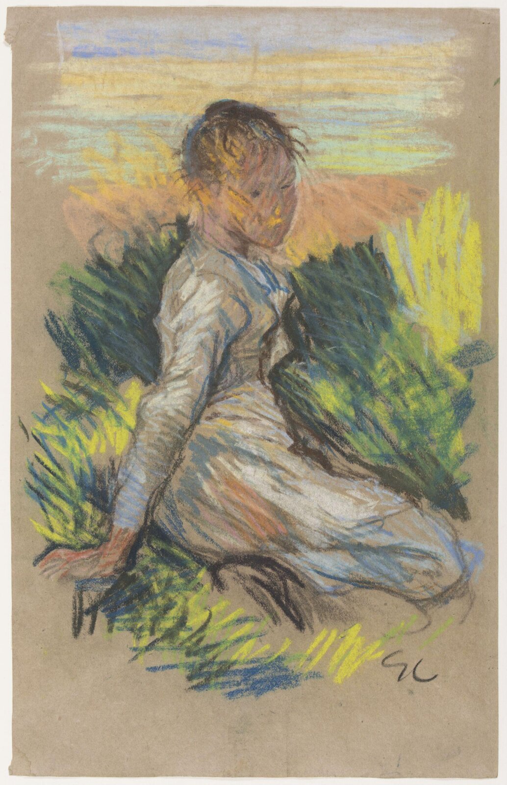 Drawing, George Clausen, 1870 - 1944