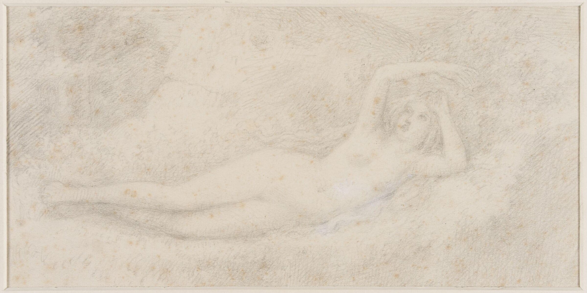 First Group of Arcadian Goats, Edward Calvert, ca. 1830-1880