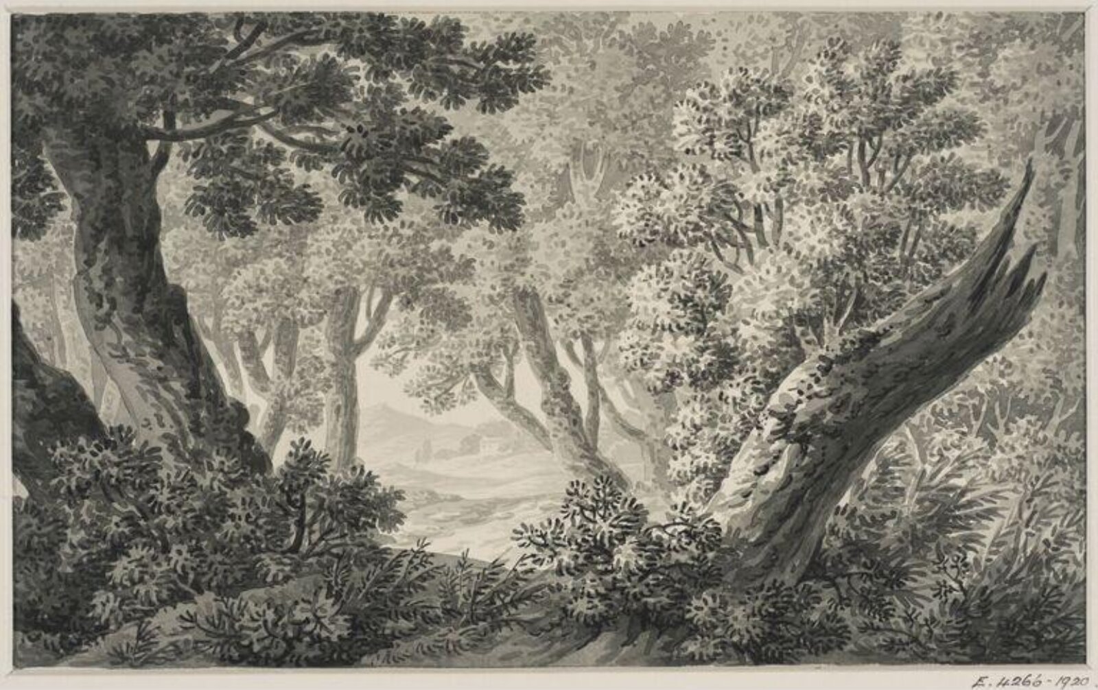 Drawing, Joseph Francis Burrell, c. early 19th century
