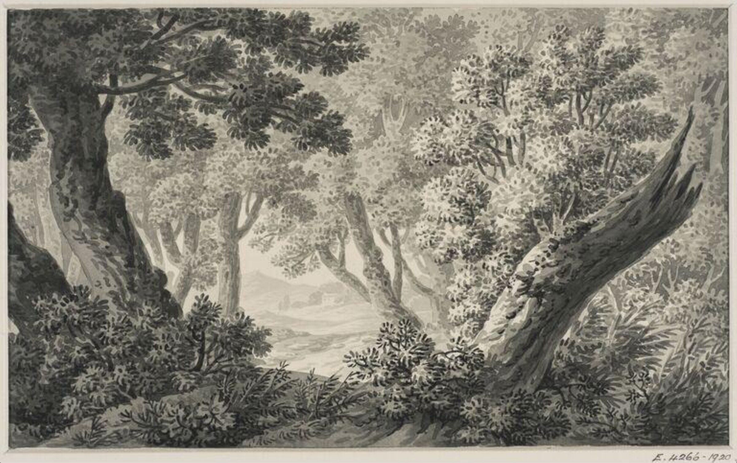 Drawing, Joseph Francis Burrell, c. early 19th century