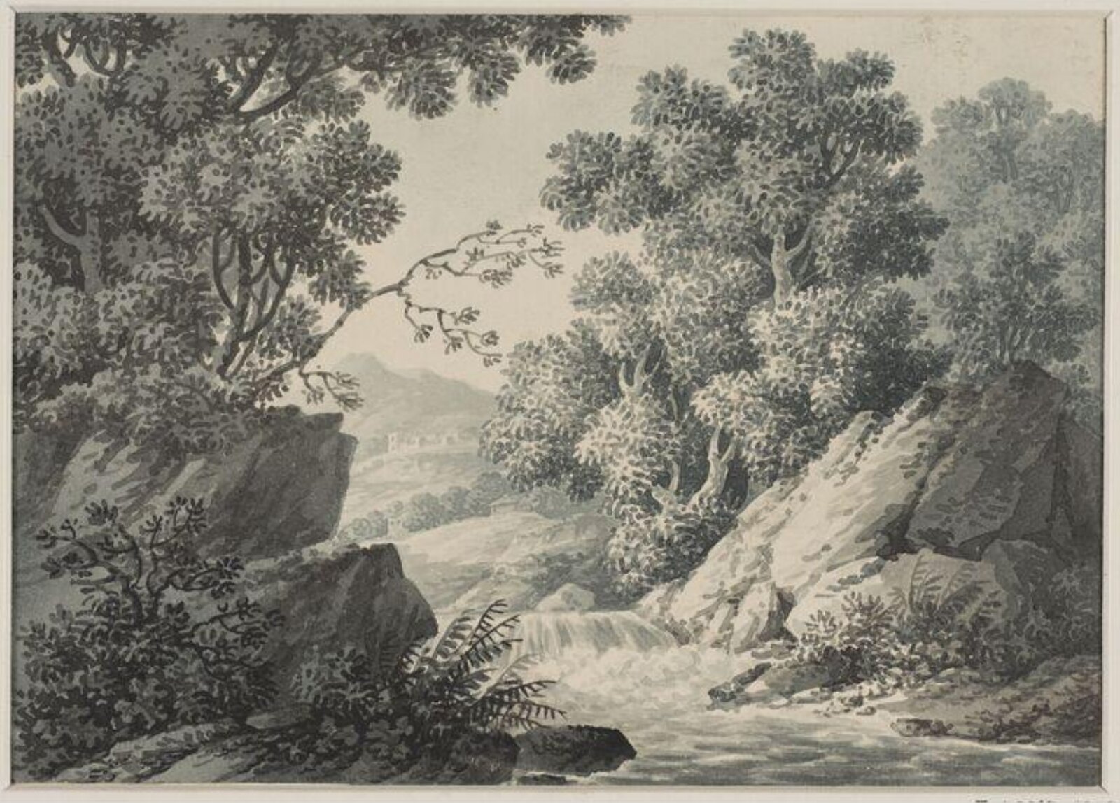Drawing, Joseph Francis Burrell, c. early 19th century