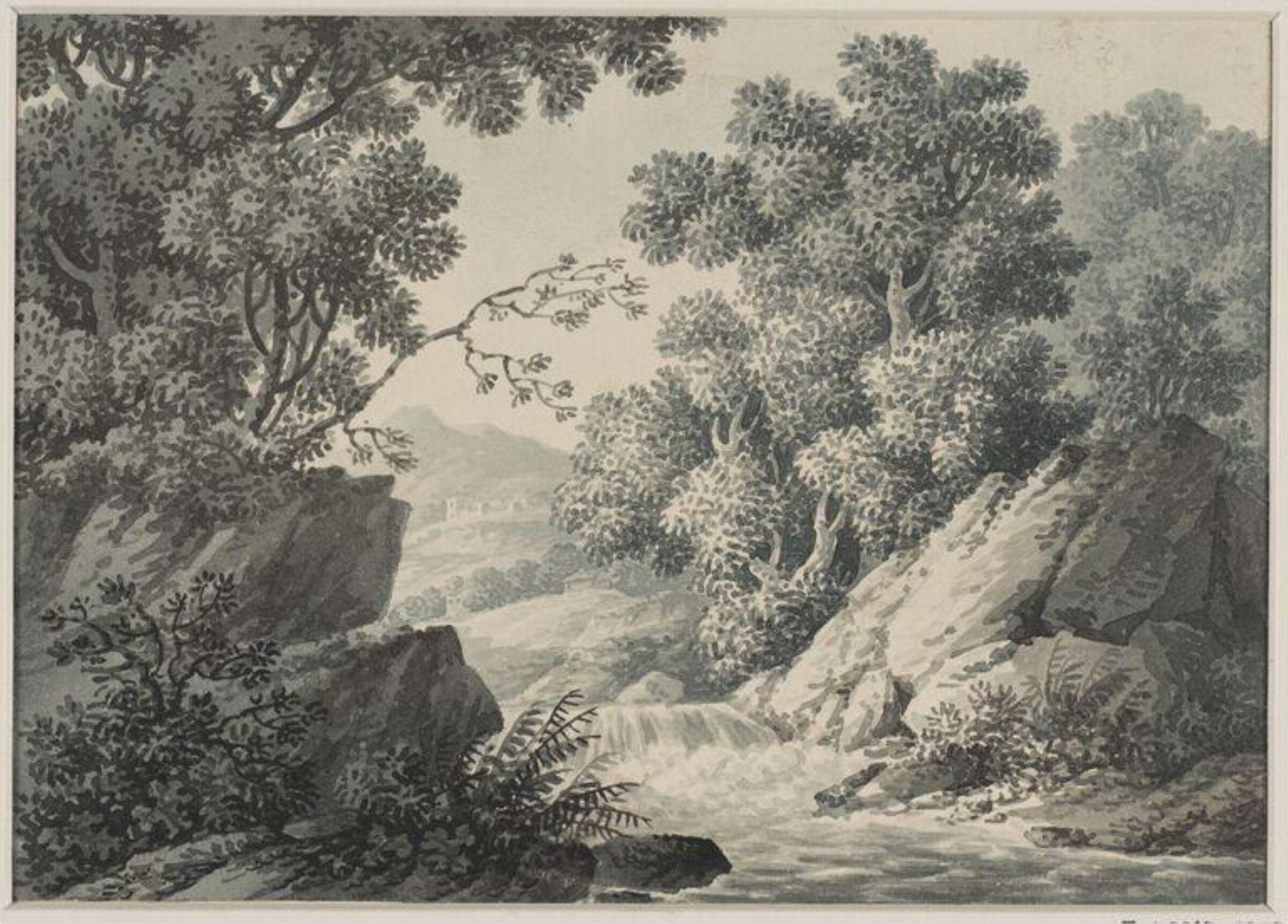 Drawing, Joseph Francis Burrell, c. early 19th century