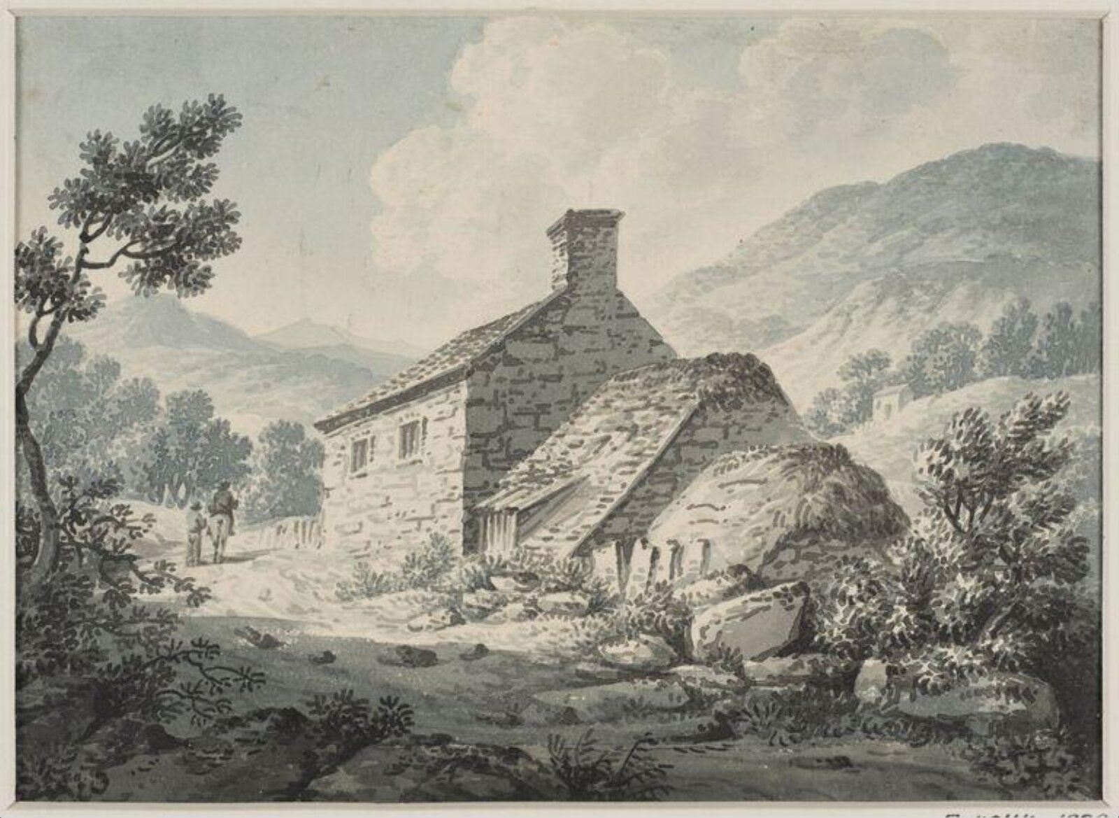 Drawing, Joseph Francis Burrell, c. early 19th century