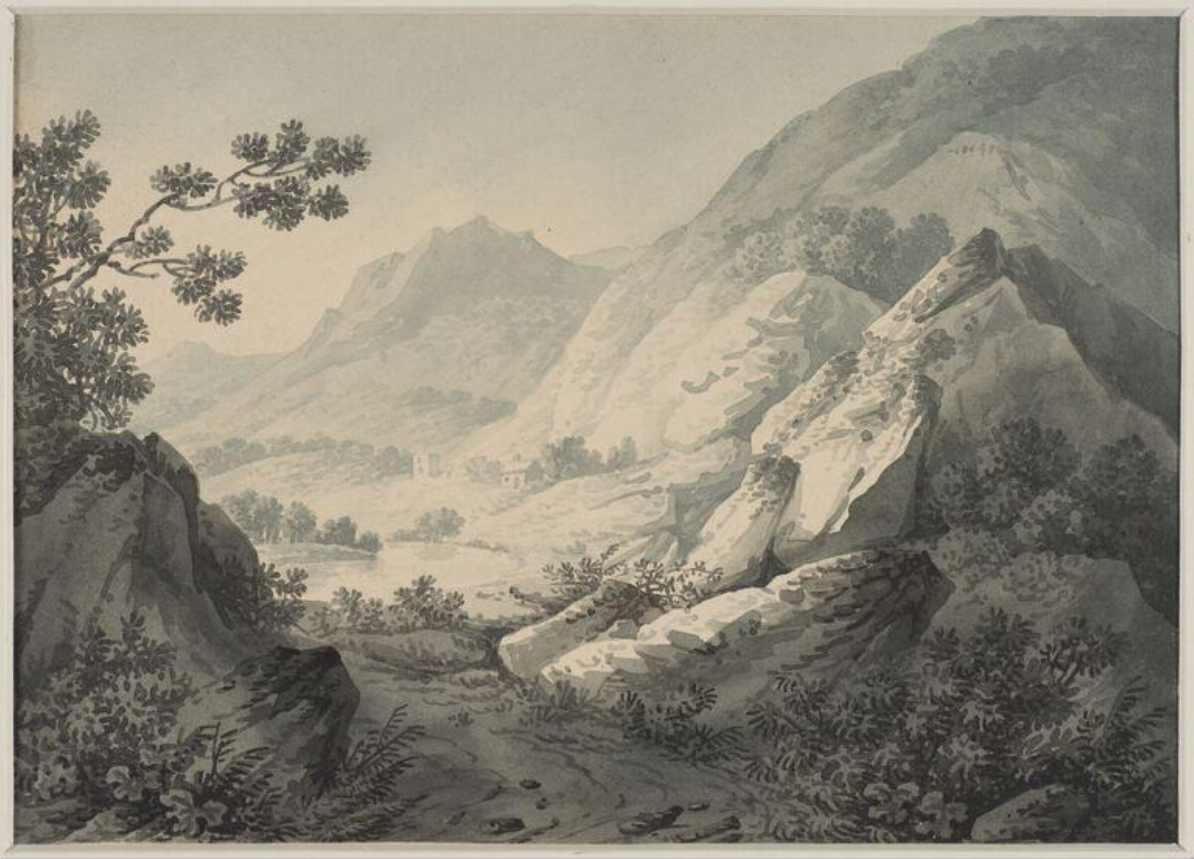 Drawing, Joseph Francis Burrell, c. early 19th century