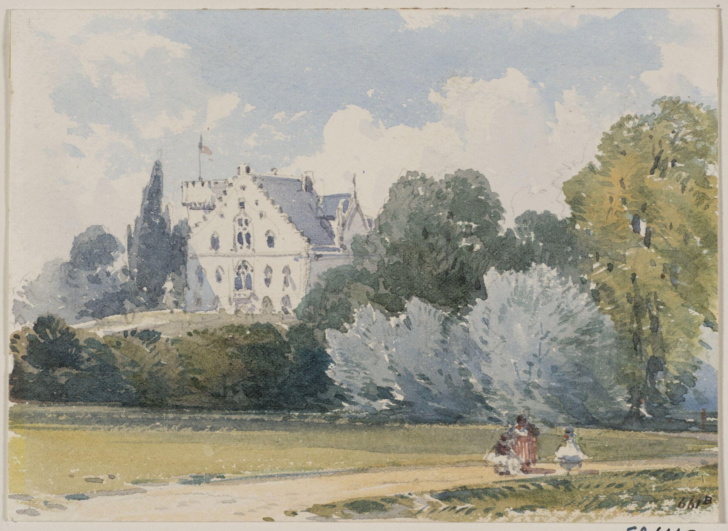 Souvenirs of Rosenau, the birthplace of H.R.H, the Prince Consort, Husband of Queen Victoria, William Callow, 1863