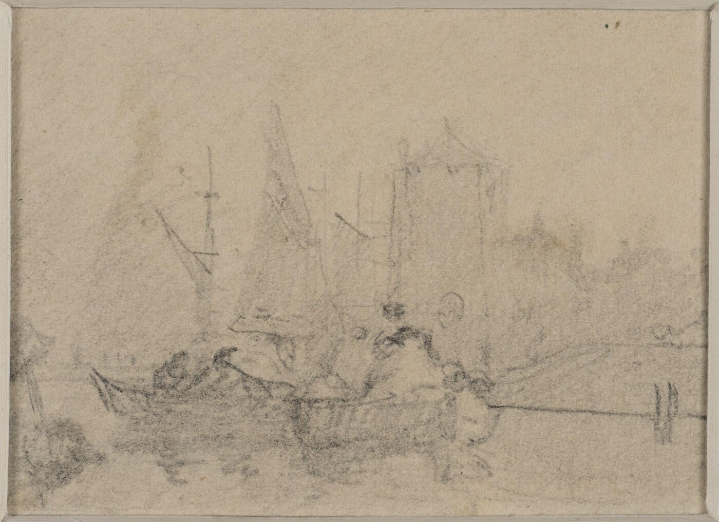 Augustus Wall Callcott, Rocky Promontory with Castle
