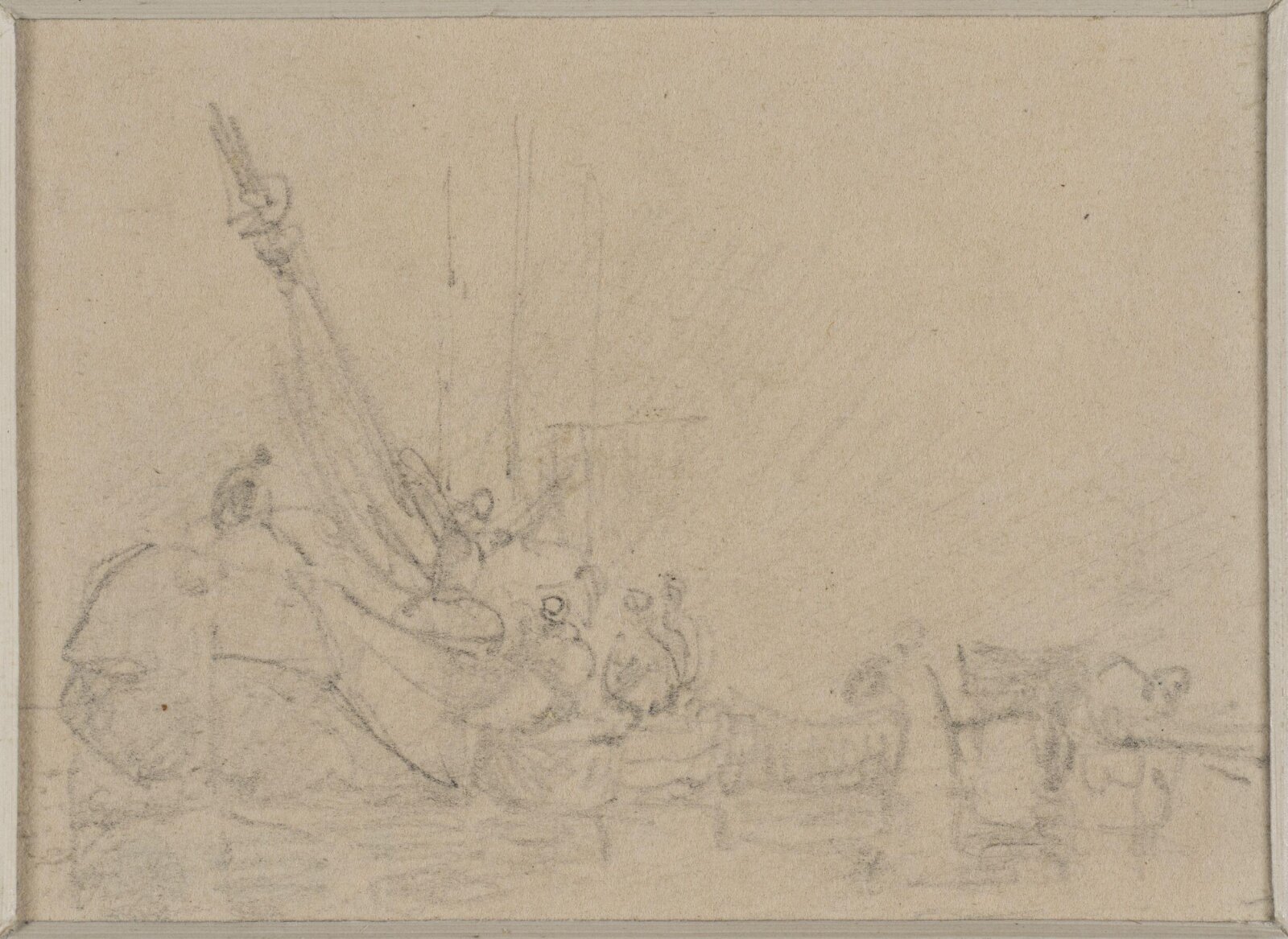 Coast Scenery, Augustus Wall Callcott, ca. early 19th century