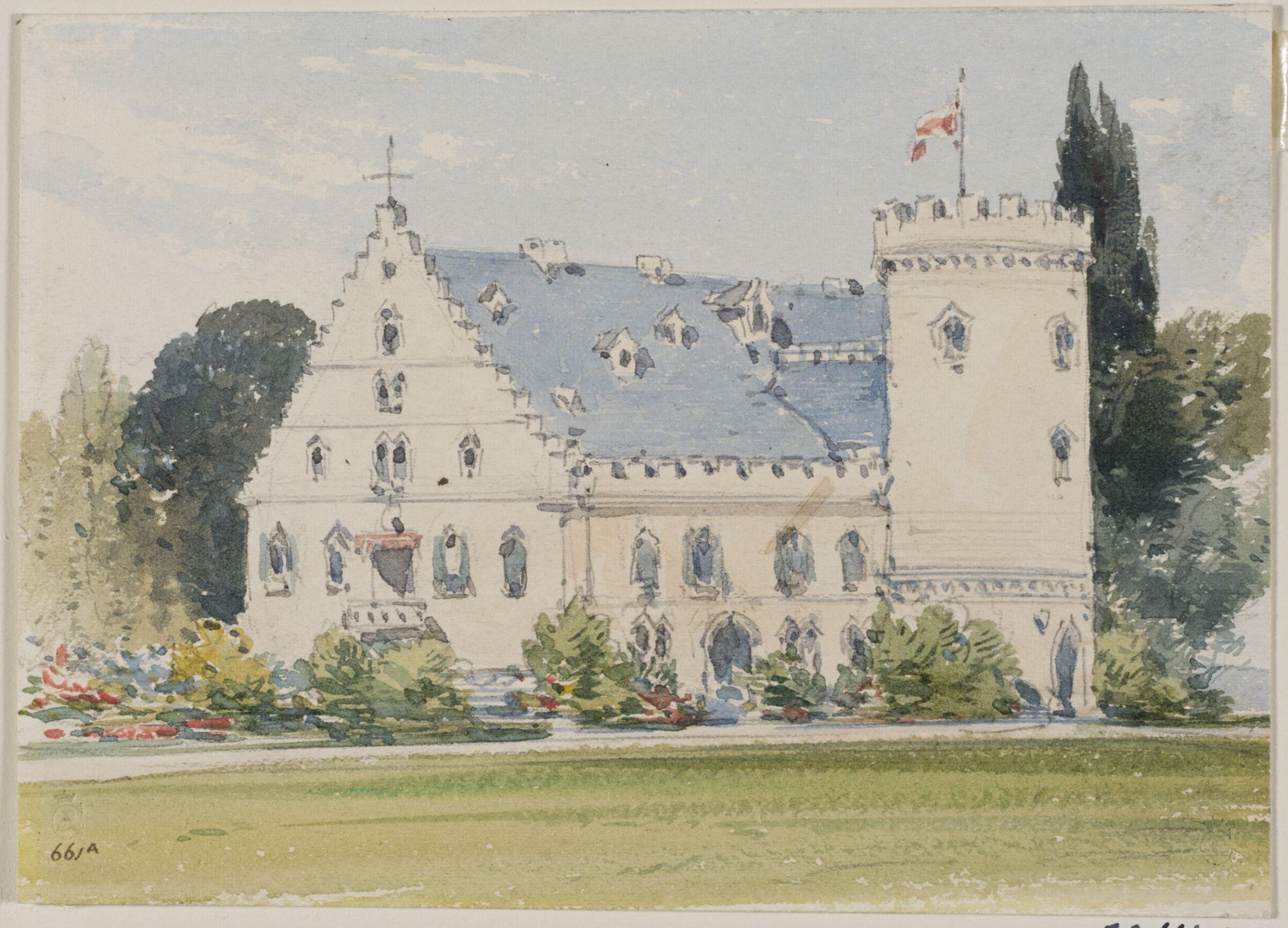 Souvenirs of Rosenau, the birthplace of H.R.H, the Prince Consort, Husband of Queen Victoria, William Callow, 1863