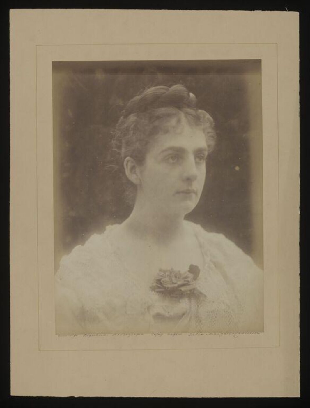 Cameron, Julia Margaret, Portrait of Mary Wedderburn