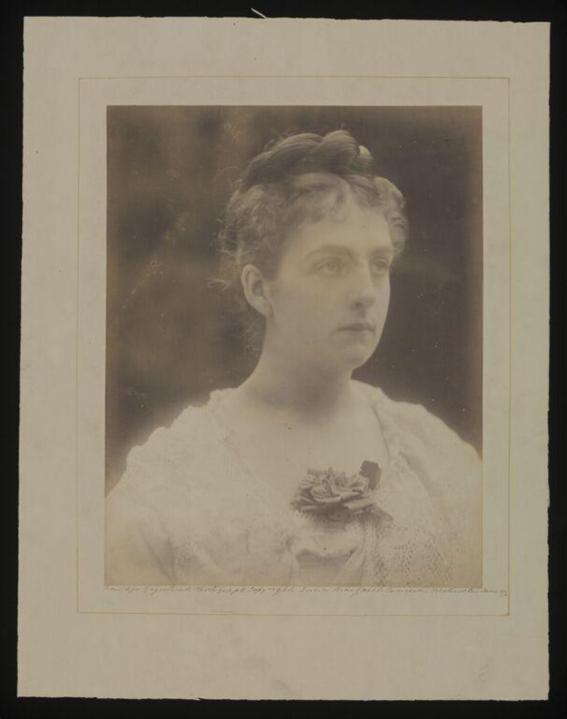 Cameron, Julia Margaret, Portrait of Mary Wedderburn