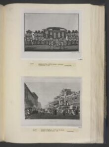 A View in the Lal Bazaar leading to the Chitpore Road, on the north side of Dalhousie Square in Calcutta thumbnail 1