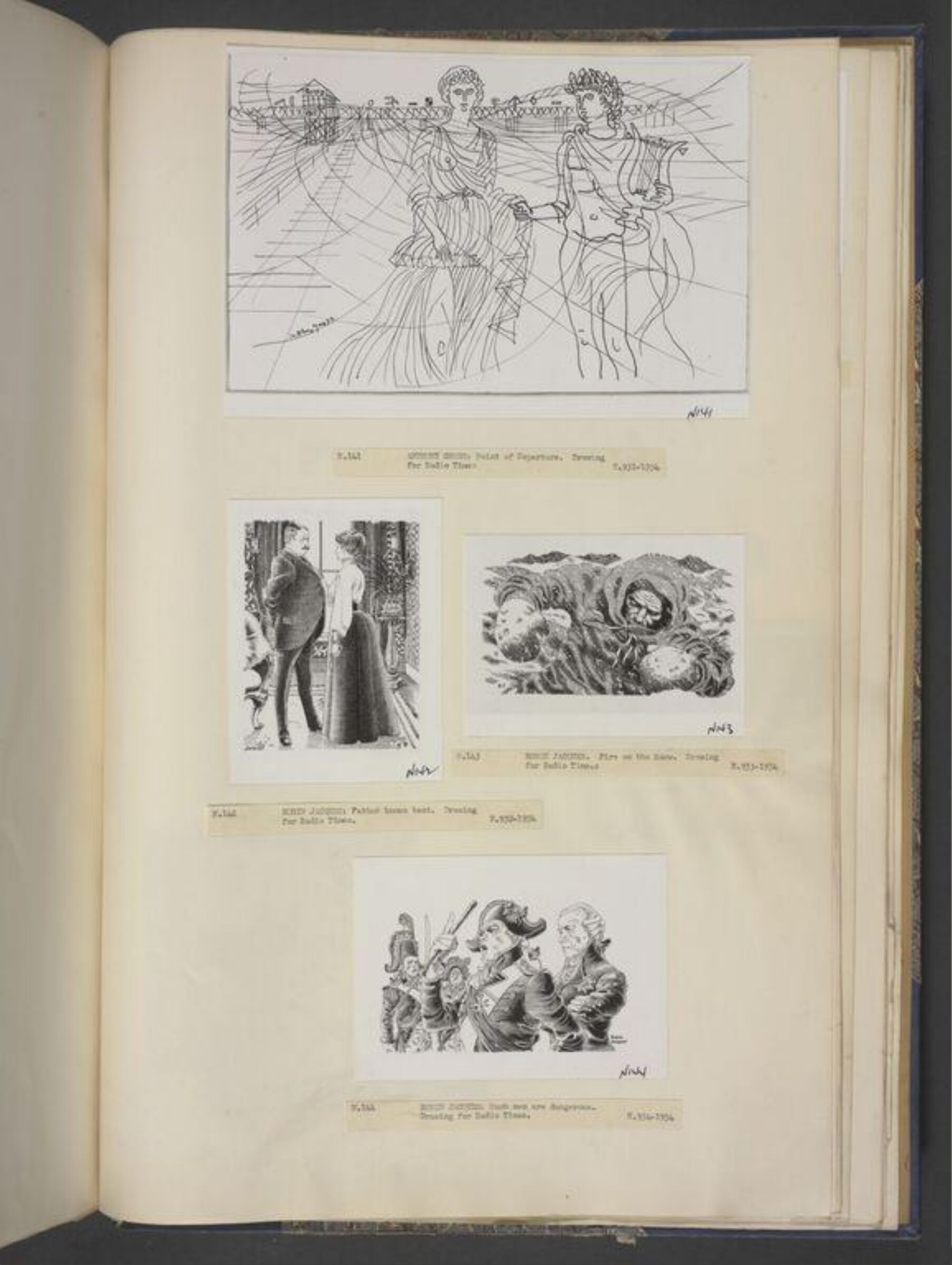 Drawing, Robin Jacques