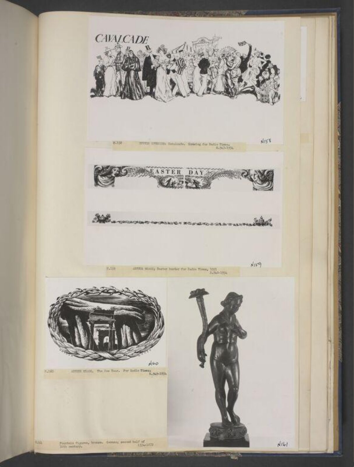 Drawing, Arthur Wragg, 1950