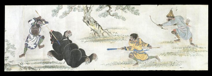 Hunting scenes from the life of the Ainu top image