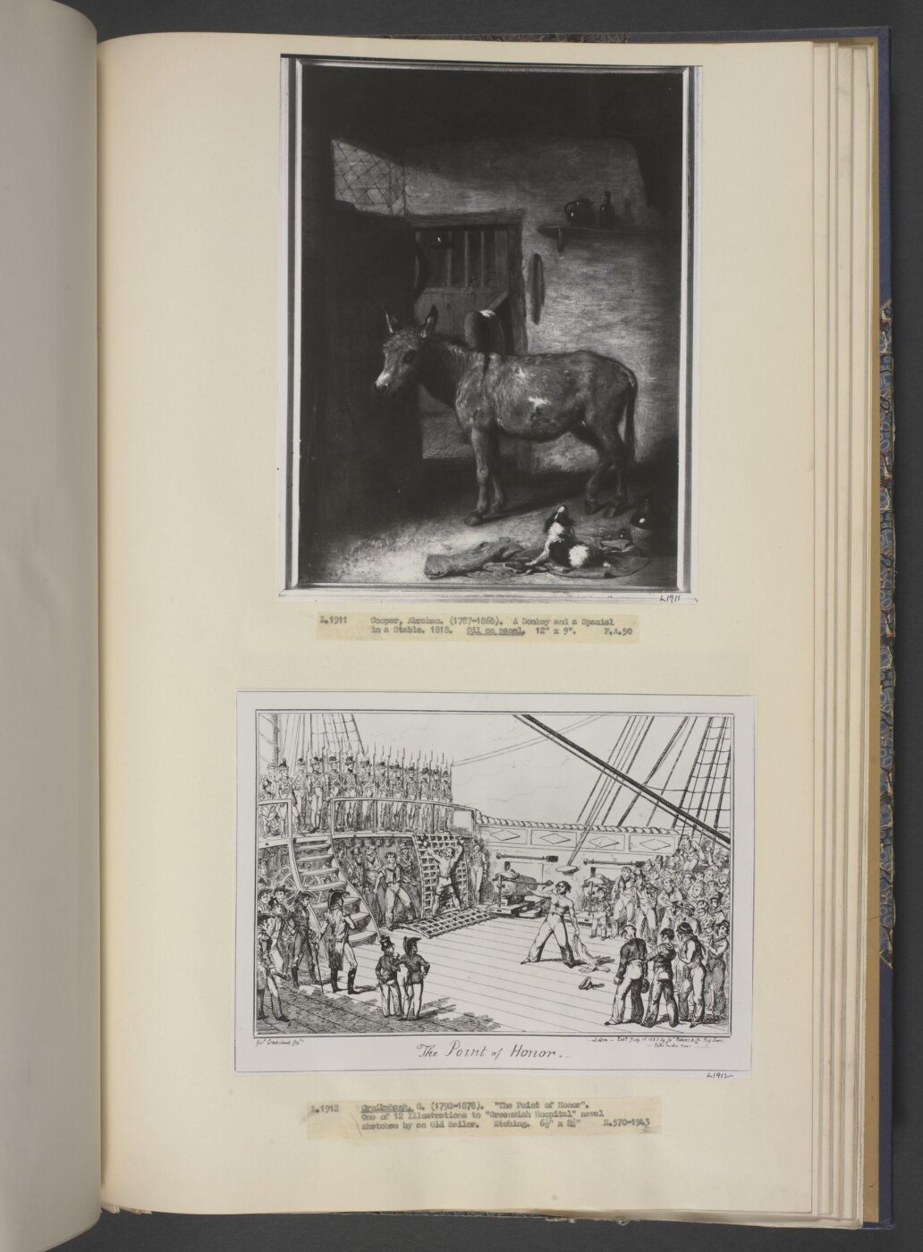 Cruikshank, George, Greenwich Hospital