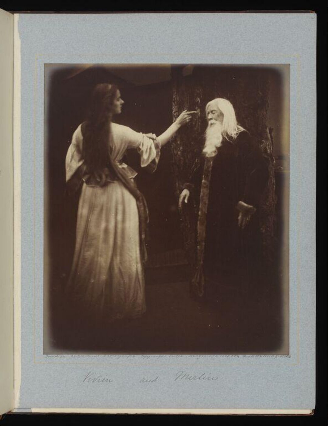Cameron, Julia Margaret, Vivien and Merlin