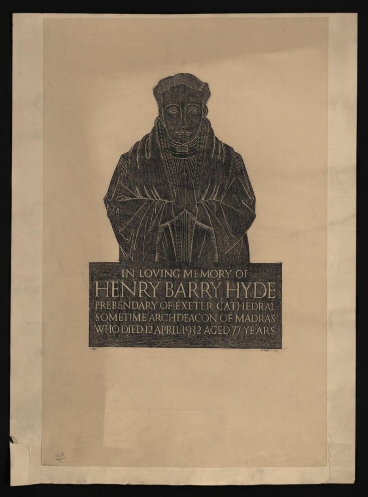 Henry Barry Hyde, prebendary, in almuce top image