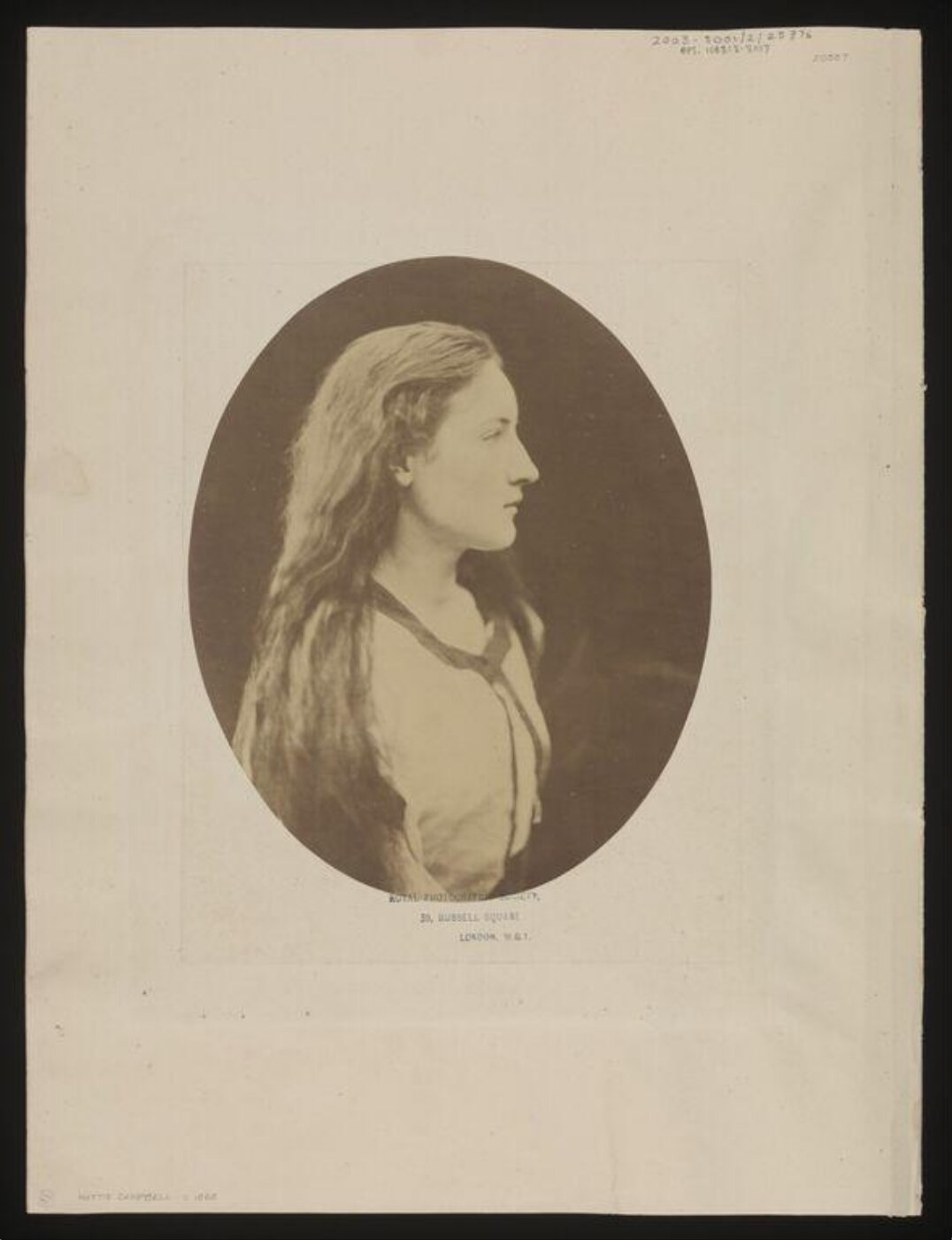 Cameron, Julia Margaret, Hatty Campbell