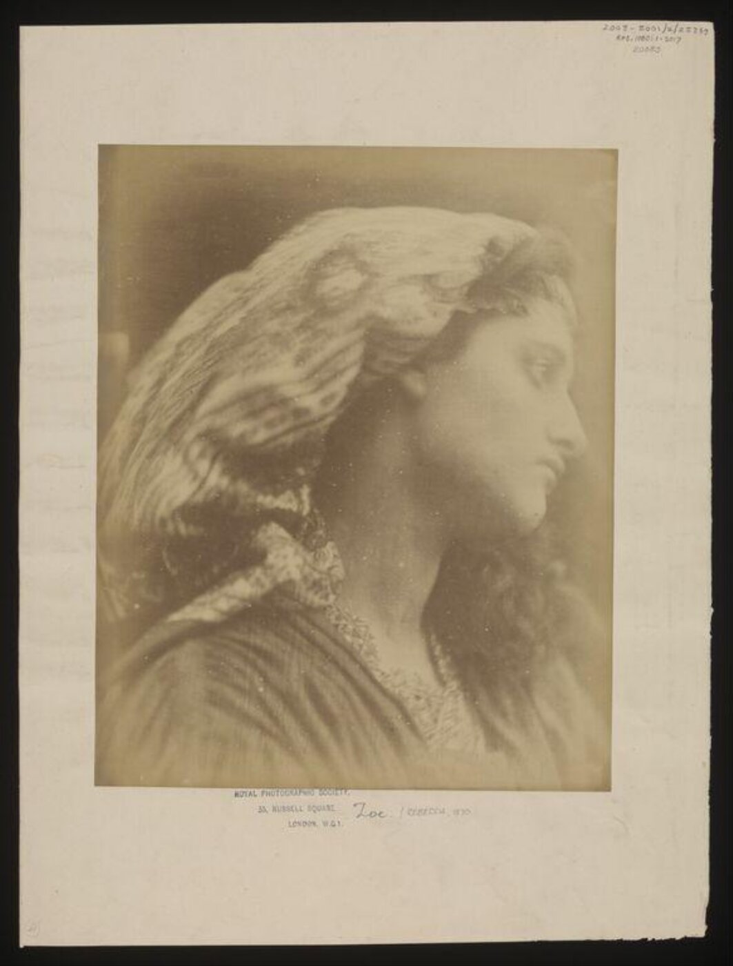 Julia Margaret Cameron, Rebecca
