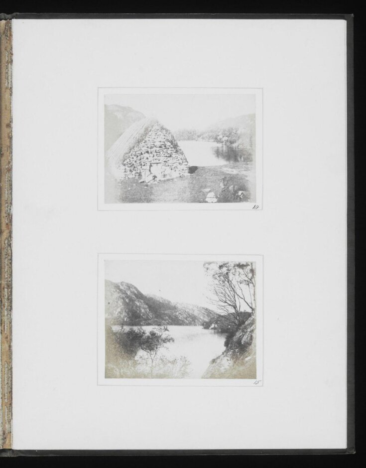 14. Highland Hut on the banks of Loch Katrine Fox Talbot, William