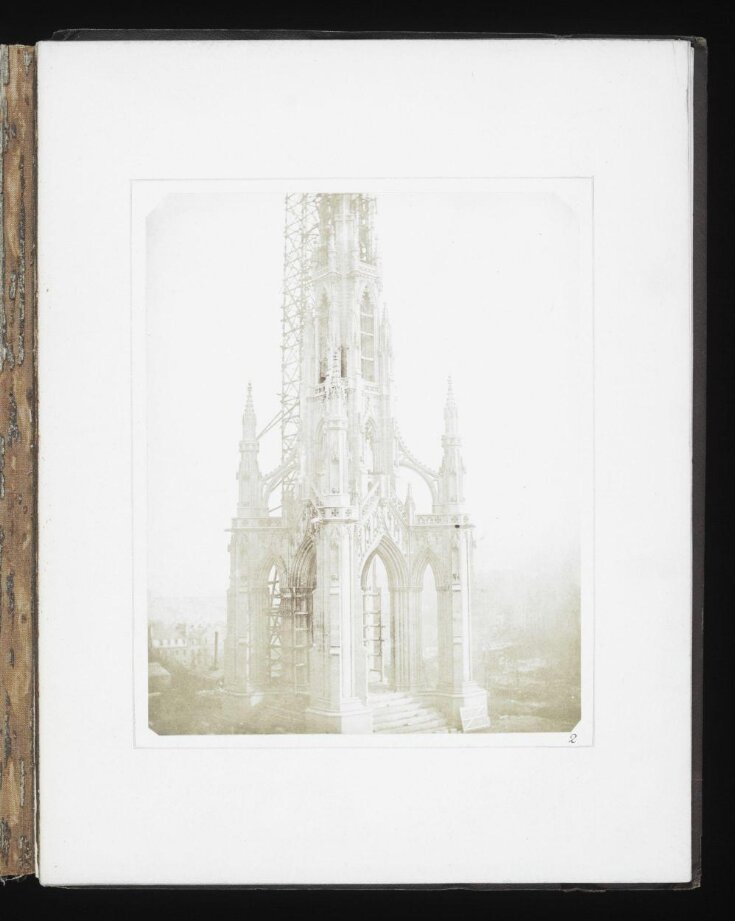 2. Sir Walter Scott's Monument, Edinburgh: as it appeared when nearly finished, in October 1844 top image