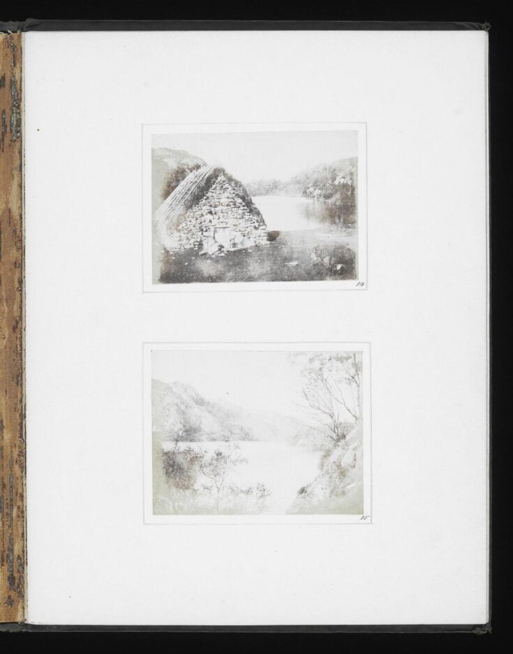 14. Highland Hut on the banks of Loch Katrine Fox Talbot, William