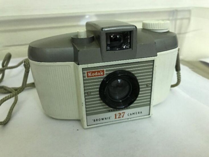 Kodak Brownie 127 camera (second model) top image