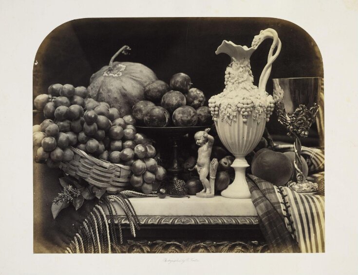 Still Life with Parian Vase, Grapes and Silver top image