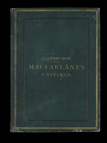 Examples book of MacFarlane's castings