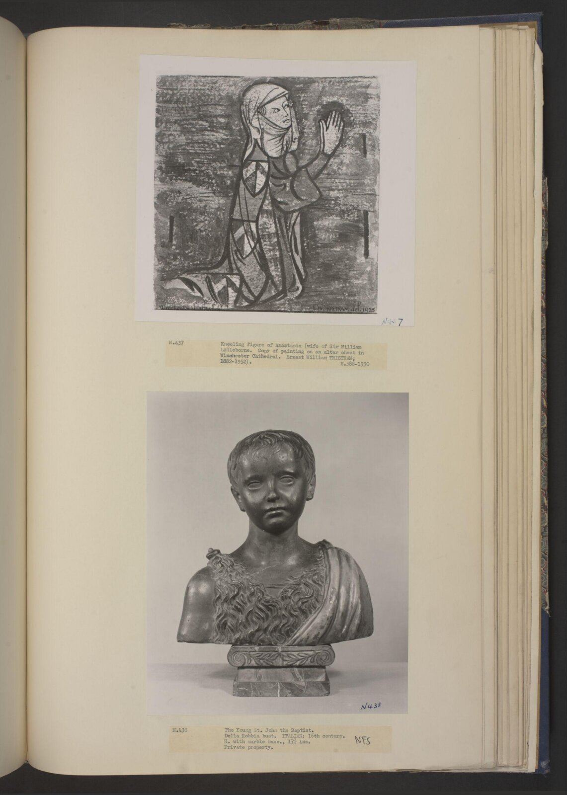 Drawing, Ernest William Tristram, 1928