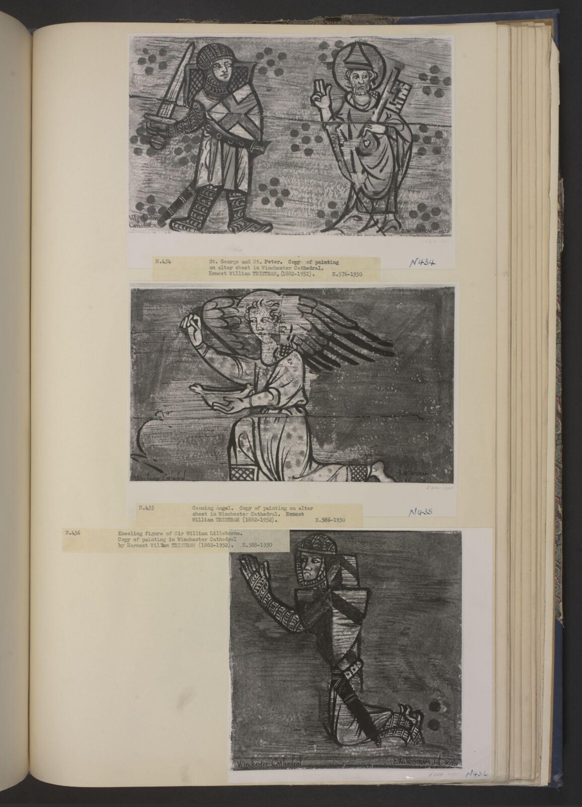 Drawing, Ernest William Tristram, 1928