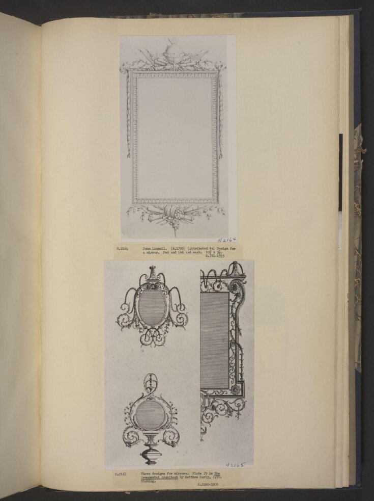 The ornamental architect, or young artists instructor: consisting of the five orders, drawn by aliquot parts, with their embellishments & c elegantly engrav'd on (102) folio plates top image