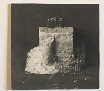 Photograph, numbered ‘IV-5-32’, of student model for the ‘Space’ course at Vkhutemas (Higher State Artistic Technical Studios), Moscow, Russia, c.1922-23