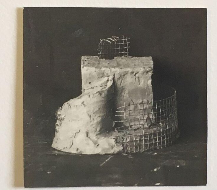 Photograph, numbered ‘IV-5-32’, of student model for the ‘Space’ course at Vkhutemas (Higher State Artistic Technical Studios), Moscow, Russia, c.1922-23 image