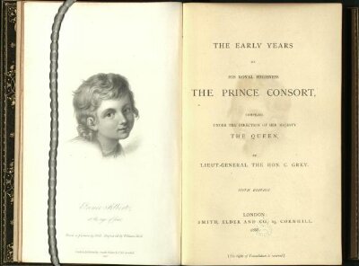 The early years of His Royal Highness the Prince Consort