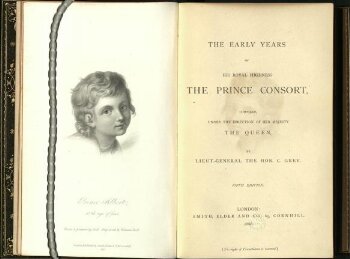 The early years of His Royal Highness the Prince Consort