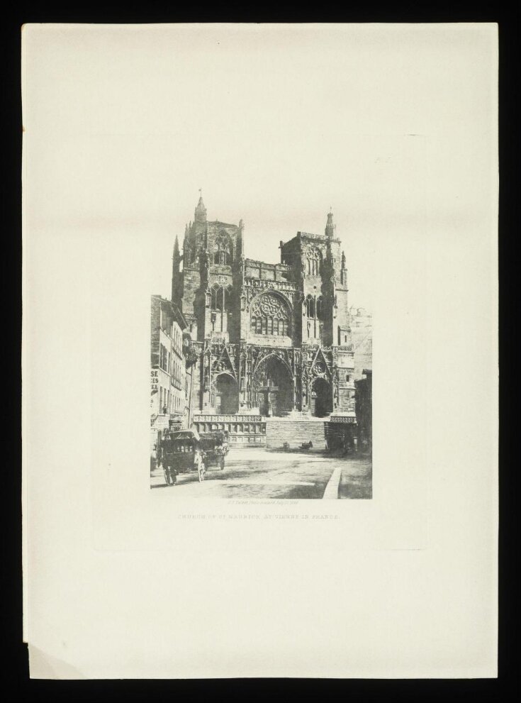 Plate I: Church of St Maurice at Vienne in France top image