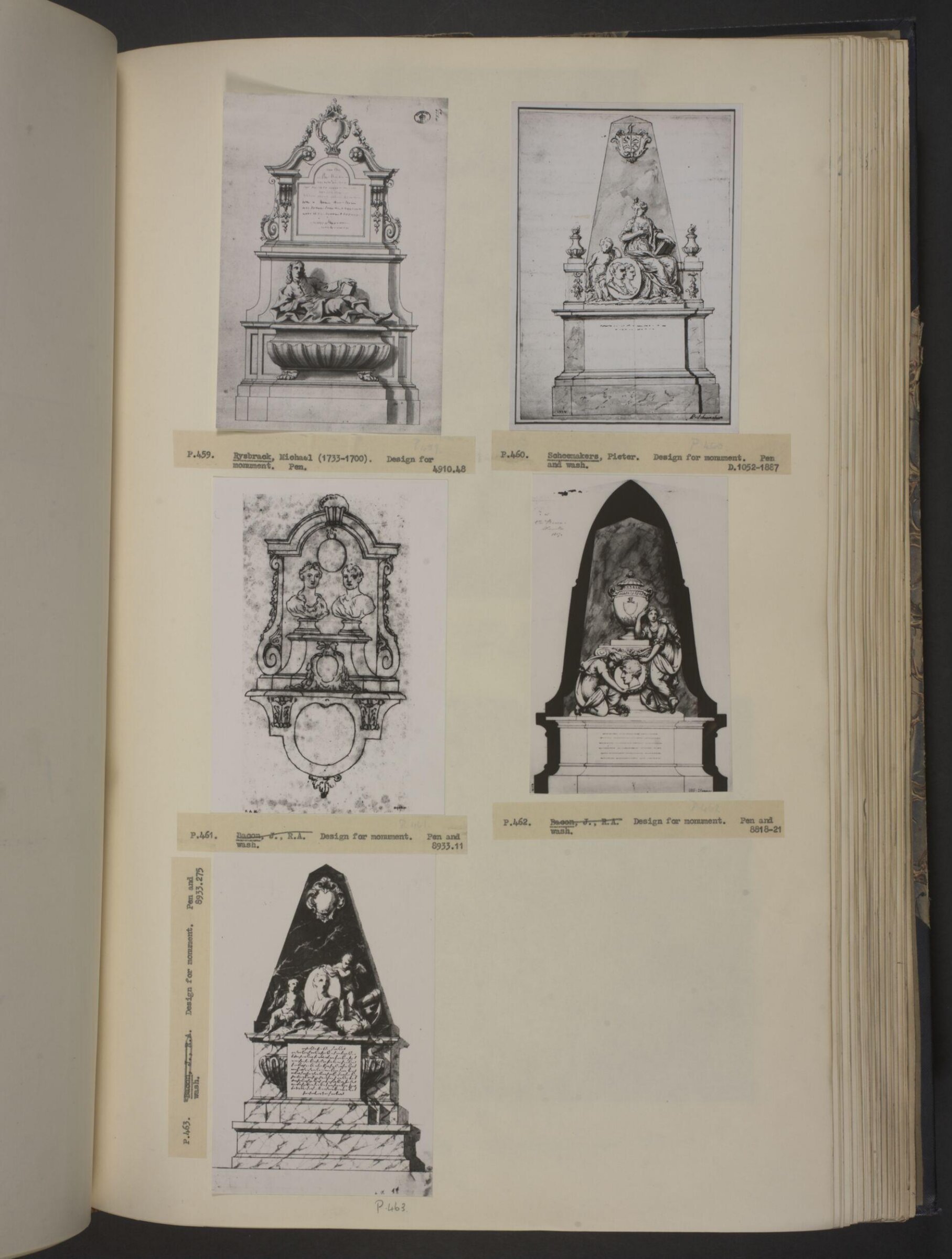 Drawing, John Bacon, 1775-99
