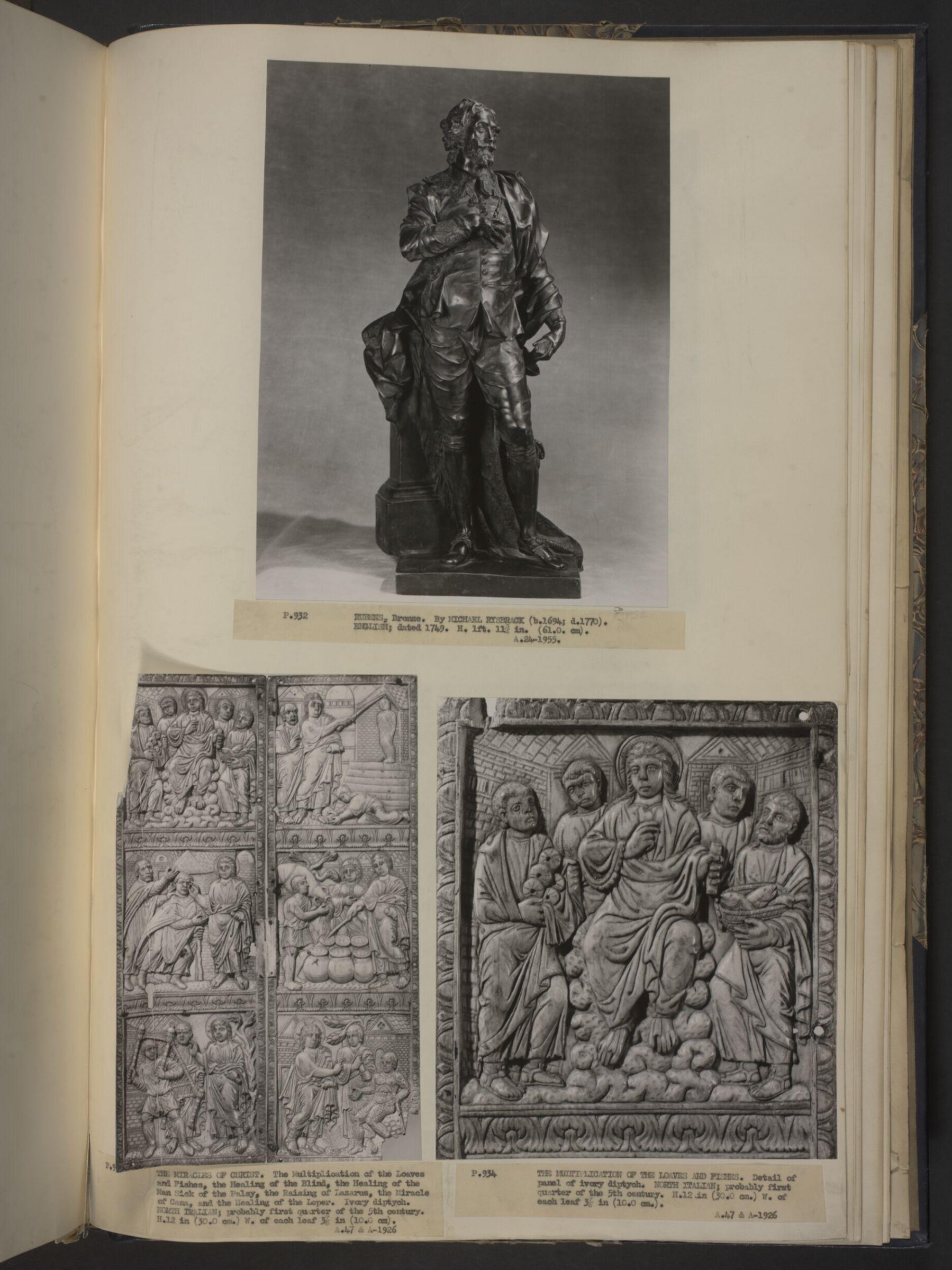 Rubens, John Michael Rysbrack, 1743