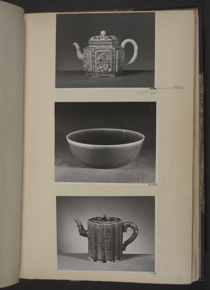 Teapot and Lid top image
