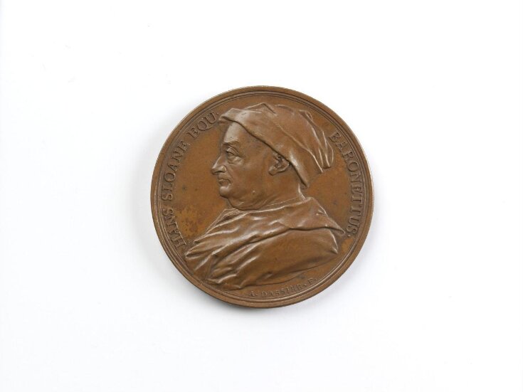 Medal of Sir Hans Sloane top image