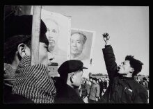 China. Demonstration to protest against the US military intervention in North Vietnam thumbnail 1