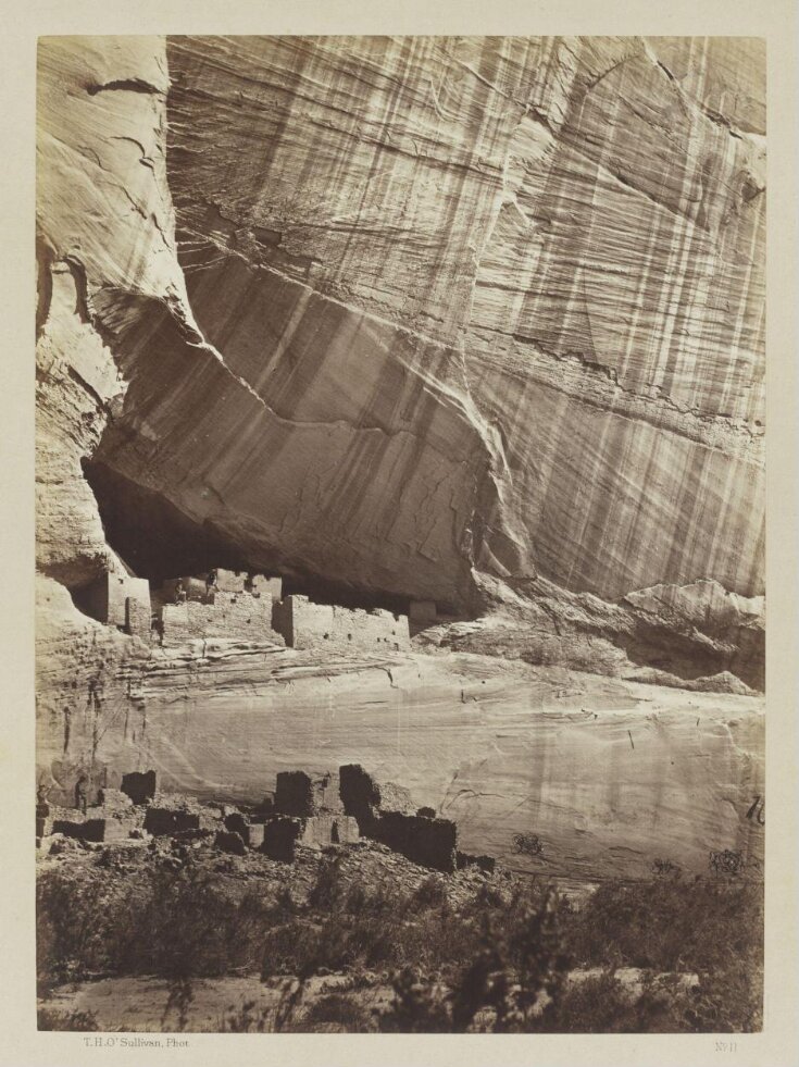 Ancient Ruins in the Canon de Chelle, New Mexico | Timothy O'Sullivan ...