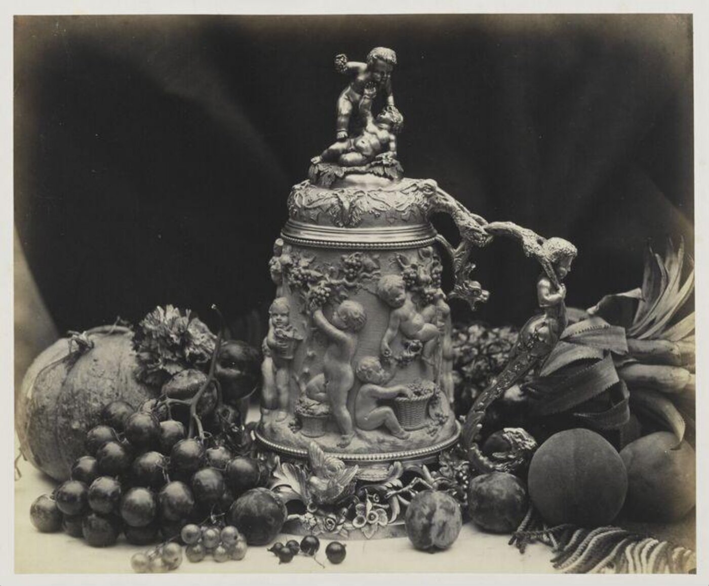 Fenton, Roger, Ivory cup and fruit